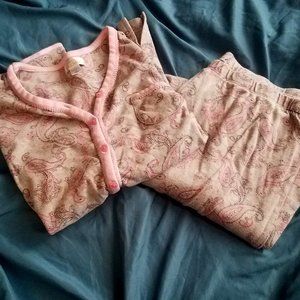 2 Piece Junior's Medium Pajama Set